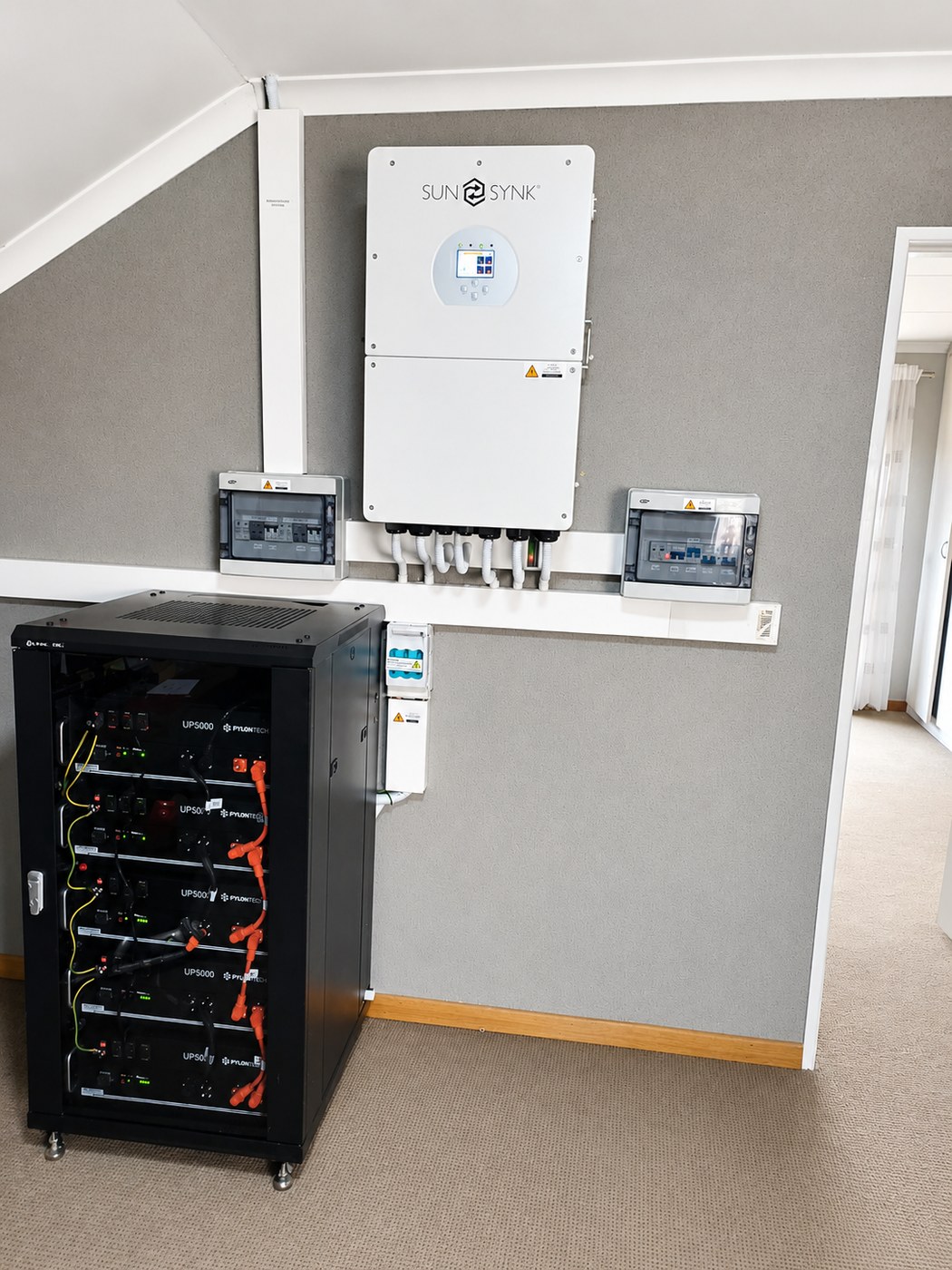 Advanced inverter and battery system